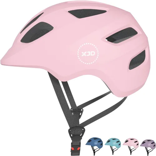 Miniatura 15 de Casco XJD para niños pequeños, casco de bicicleta para niños, ajustable, multideporte, para patinetas, para niños y niñas, liviano, para niños de 1
