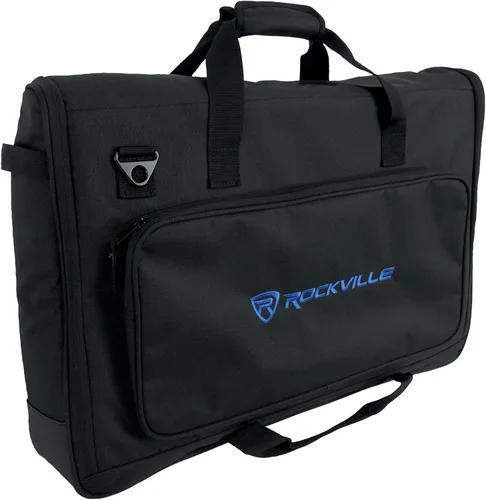 Miniatura 4 de Rockville TVB1924-1 - Bolsa acolchada para monitores de 19-24 pulgadas, 23.5 x 15.55 x 2.5 pulgadas, se adapta a Starlink Gen 2/3, cremalleras YKK