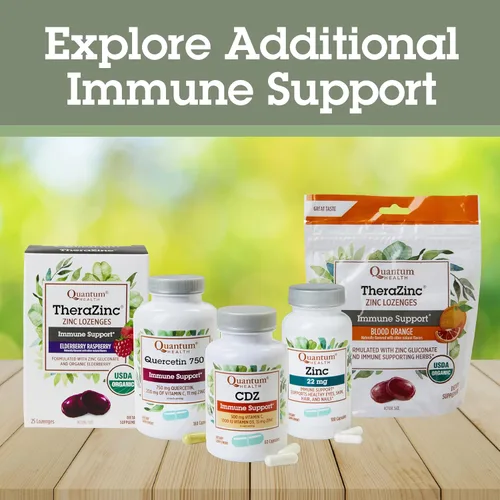 Miniatura 8 de Quantum Health Quercetin+ 500mg Potente suplemento de apoyo inmunológico con zinc 11 mg y vitamina C 100 mg – Complejo de refuerzo de inmunidad