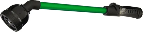 Miniatura 17 de Dramm RainSelect - Varita de lluvia – Varita de riego de aluminio de 16 pulgadas con cabezal rociador ajustable de 9 patrones y válvula de control