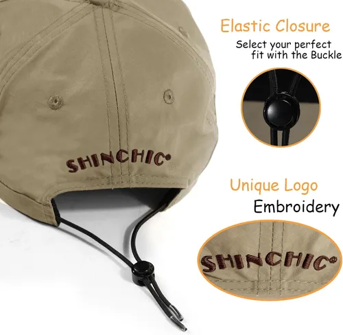 Miniatura 17 de Gorra de béisbol impermeable para hombre, sombrero de lluvia plegable para correr al aire libre, sombrero de pesca solar