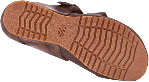 Miniatura 3 de Sandalias de cuero de vaca para hombre Jerusalén, Mocasín
