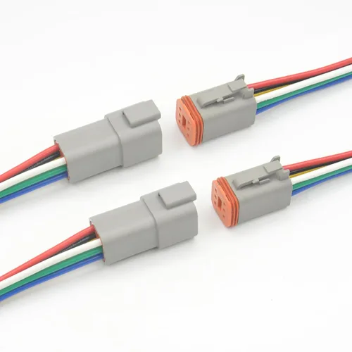 Miniatura 10 de Deutsch - Conector DT de 2 pines, 2 vías DT automotriz, impermeable, conector eléctrico macho hembra, arnés de cableado con cable de 16 AWG