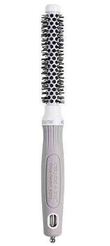 Olivia Garden Ceramic + Ion Round Thermal Hair Brush - Not Electrical - Professional Blowout Brush for Normal to Thick Hair