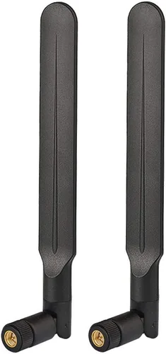 Miniatura 3 de Bingfu Antena externa SMA macho 4G LTE 3dBi (paquete de 2) compatible con enrutador inalámbrico 4G LTE CPE Hotspot Industrial IoT router celular