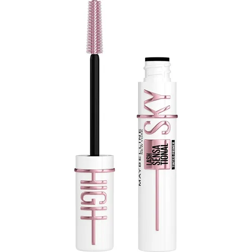 Maybelline Lash Sensational Sky High - Imprimación de pestañas con infusión de suero para rímel, alargamiento, engrosamiento, fórmula teñida y