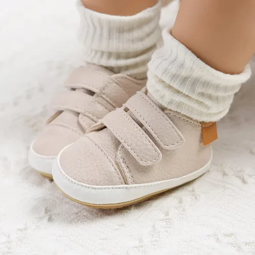 Miniatura 3 de Zapatos de bebé Mary Jane planos antideslizantes suela suave bebé bebé zapatos primeros caminantes fiesta Navidad vestido zapatos