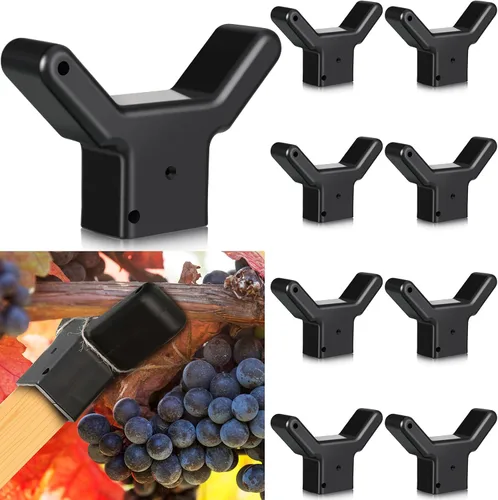 Miniatura 9 de Yungyan 2 soportes para árboles, soporte de plástico para ramas de frutas, soporte para árbol que evita que se rompan para viñedos, jardines