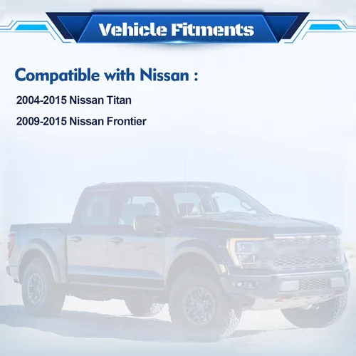 Miniatura 3 de Bomba de limpiaparabrisas de repuesto para Nissan Titan 2004-15 Nissan Frontier 2009-15, 2004 2005 2006 2007 2008 2009 2010 2011 2012 2013 2014