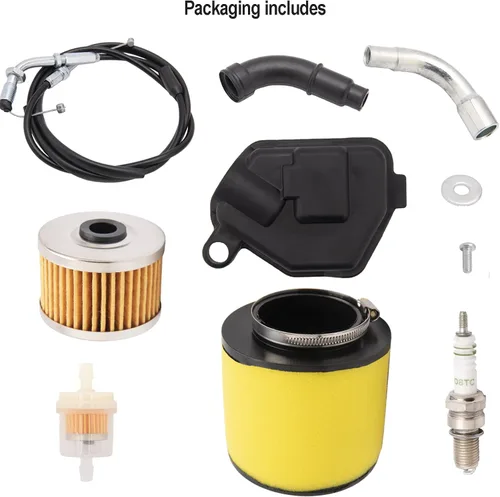 Miniatura 6 de Carburador compatible con Honda Fourtrax 300 350 Foreman 400 450 Rancher 350, repuesto para carburador Honda Fourtrax 300 Foreman 450 Rancher 350