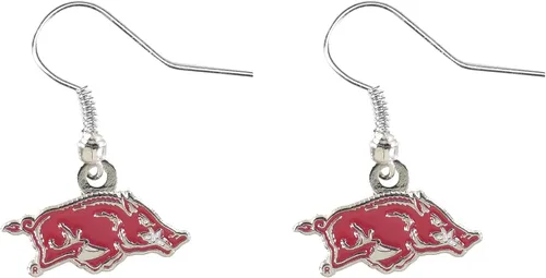 Miniatura 5 de aminco NCAA Pendientes colgantes con logo de la NCAA para adultos unisex