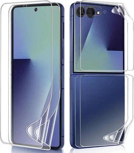 Miniatura 11 de 2 juegos de protectores de pantalla para Samsung Galaxy Z Fold 7, película de hidrogel de TPU interior + protector de pantalla frontal y trasera HD