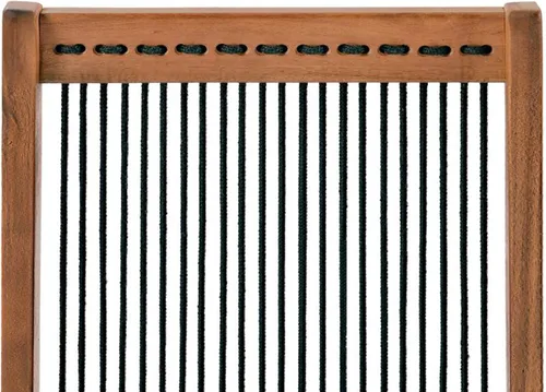 Miniatura 7 de Sillas plegables de madera plegable para patio, silla plegable de madera maciza de acacia, fácil montaje, sillas para fogata para interiores y Silla
