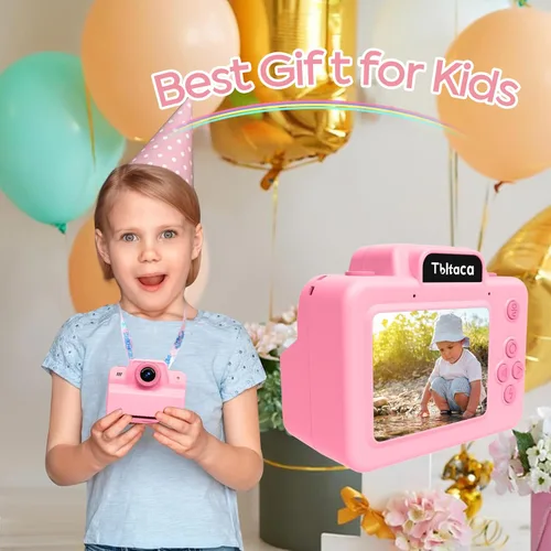 Miniatura 5 de Cámara de impresión instantánea para niños, cámara instantánea para niños de 3, 4, 5, 6, 7, 8, 9, 10 años, regalos de cumpleaños, Navidad, regalo