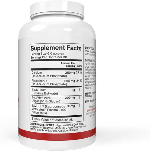 Miniatura 2 de Silver Fern Brand Postbiotic+ - Suplemento postbiótico con BIOMend™, BetaVia™ e Immuse® - Apoya el equilibrio del microbioma intestinal