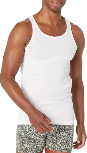 Miniatura 3 de Tienda Essentials Camisetas sin mangas para hombre, paquete de 6