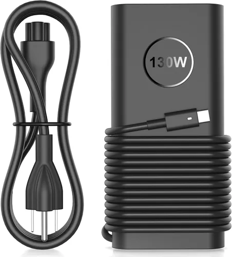Miniatura 8 de SZGUDULO Cargador para laptop de 130 W compatible con Dell XPS 15 Inspiron 7559 Precision 5510 Docking Station Cable de alimentación PA-4E