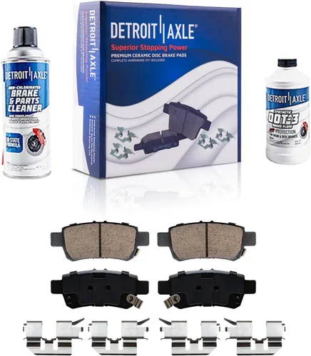 Miniatura 10 de Detroit Axle - Kit de freno delantero para Ford 2000-2005 Excursion 1999-2004 F-250 F-350 Super Duty Pinza de freno de disco con soporte Pastillas
