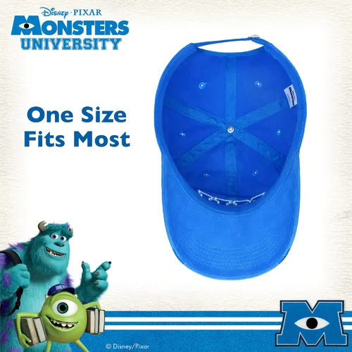 Miniatura 4 de Disney Pixar Monsters Inc Monsters University Gorra de béisbol ajustable color azul Azul