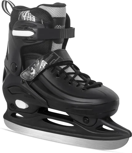Patines de hielo Nattork ajustables en 4 tallas para niños, niñas, divertidos patines de hielo para principiantes para exterior, protección dura
