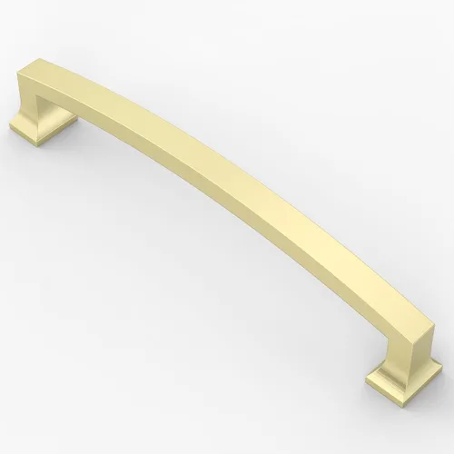 Miniatura 16 de Asidrama Paquete de 10 manijas de gabinete de cocina de color dorado cepillado de 3 pulgadas (2.992 in), tiradores de gabinete, accesorios