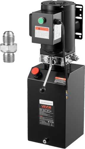 Miniatura 11 de VEVOR Unidad de potencia hidráulica 220V de 10 cuartos para elevador de auto 3HP Bomba hidráulica Bomba de potencia hidráulica monofásica con tanque