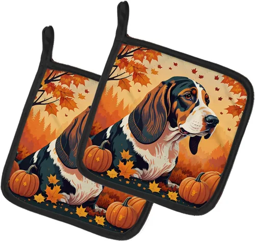 Miniatura 32 de Caroline's Treasures DAC1022PTHD Border Collie - Juego de soportes para ollas resistentes al calor, almohadillas calientes para horno, para cocinar