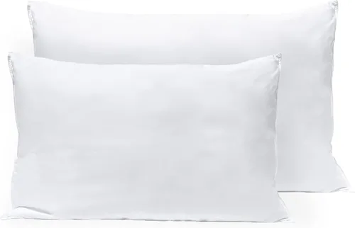 Miniatura 9 de Almohada Lyocell con núcleo de plumón y plumas, tamaño estándar, firmeza media, perfecta para personas que duermen de espalda y de lado