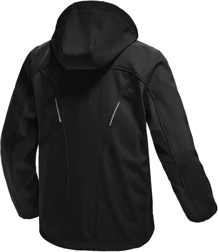 Miniatura 2 de Gopune Chaqueta de senderismo Softshell para hombre, con forro polar, impermeable, ligera, con capucha