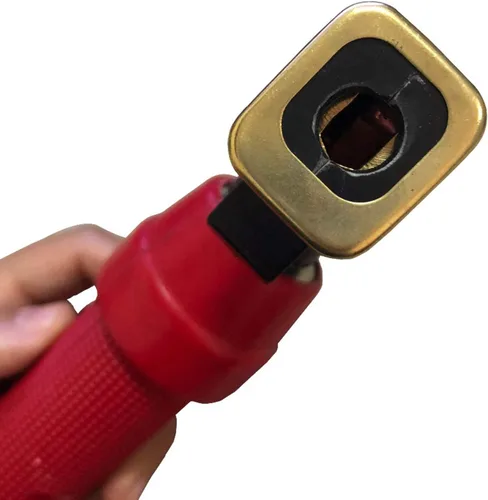 Miniatura 4 de Reboot Portaelectrodos de soldadura tipo twist de 400AMP de cobre completo, abrazadera de electrodo de servicio pesado, accesorios para máquina