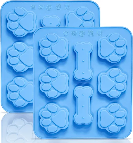 Miniatura 13 de Anaeat Molde cuadrado de silicona para dulces de 126 cavidades, paquete de 2 mini moldes de silicona antiadherente para caramelos caseros, gelatina