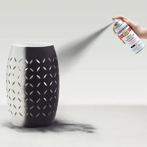 Miniatura 5 de Rust-Oleum - Pintura en aerosol antióxido, 12 onzas, color negro satinado, modelo 7777830