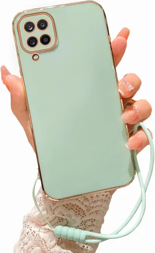 Miniatura 9 de Funda para Samsung Galaxy A12, A12 Samsung Phone Case para mujer con purpurina de cristal suave TPU transparente de lujo Bling Funda protectora