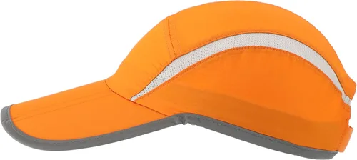 Miniatura 16 de connectyle plegable malla deportes cap con transpirable con rayas reflectantes Sun Runner Cap