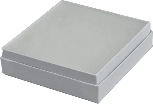 Miniatura 2 de JPB - Joyero relleno de algodón con remolino blanco #33 (caja de 100) 3.5 pulgadas x 3.5 pulgadas