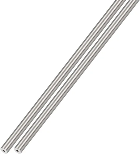 Miniatura 24 de METALLIXITY Tubo de acero inoxidable 304 (0.236 in de diámetro x 0.024 in de pared T x 11.811 in de largo), 2 piezas, tubo recto - para muebles