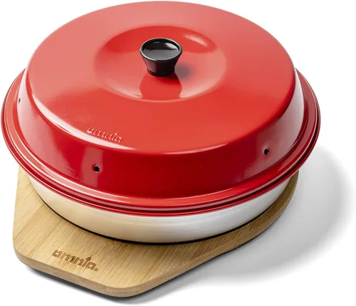 Miniatura 2 de Omnia Salvamanteles de bambú – Soporte para olla de mesa – Tabla para horno Omnia – Protección de mesa para utensilios de cocina