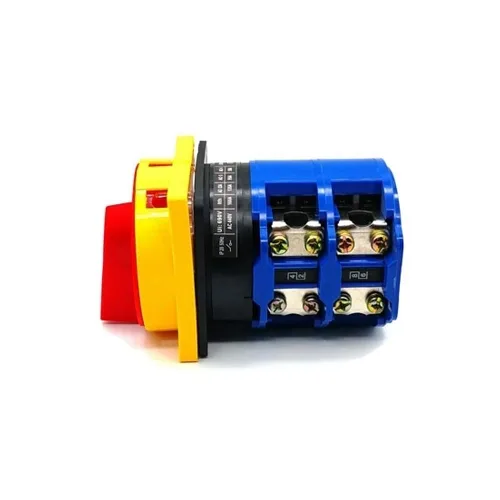 Miniatura 2 de Interruptor giratorio ATO 20A, 4 polos, interruptor de leva giratorio universal de 2 posiciones, interruptor de cambio seguro y confiable (20A)