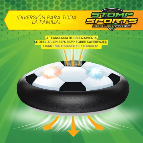 Miniatura 3 de Hover Fútbol de los creadores de Stomp Rocket – Juguetes de fútbol con luces LED y parachoques acolchados para interiores para niños y niñas de 3