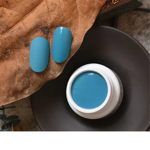 Miniatura 42 de Nail Art Gel - Esmalte de uñas en gel sólido con purpurina y barro altamente pigmentado (328)