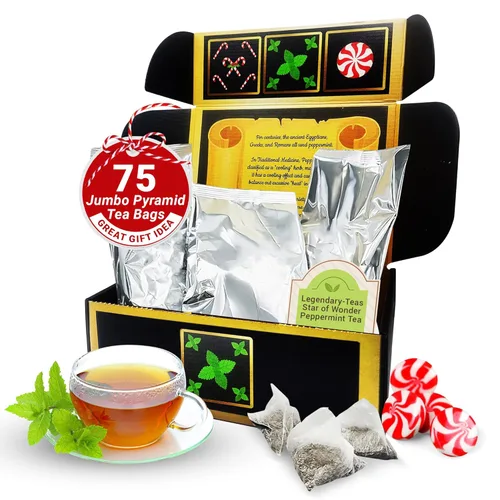 Miniatura 9 de Legendary-Teas Oolong T.K.Y. - Bolsas de té piramidales selladas en bolsas de papel de aluminio (té Oolong T.K.Y, caja de 75 unidades)