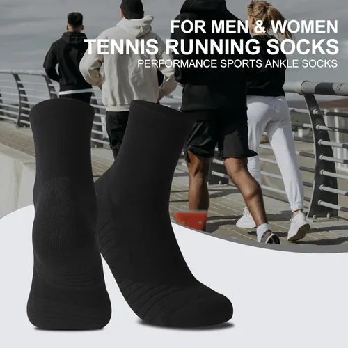 Miniatura 3 de HUSO Performance - Calcetines deportivos de compresión para hombre y mujer, 1,2,3,4,6 pares