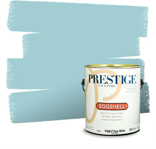 Miniatura 954 de Pintura Exterior + imprimación PRESTIGE, todo-en-uno, 1 galón, acabado mate, color comparable al Valspar* Royal Gray* VS151-Gris real