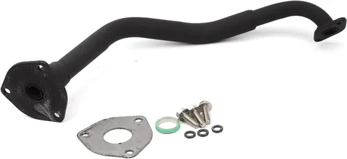 Miniatura 2 de Minho Soporte de silenciador de escape para motocicleta, compatible con ciclomotores y scooters chinos GY6 Jonway de 125 cc y 150 cc 150 tubos