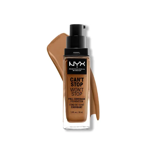 Miniatura 41 de NYX Professional Makeup Can't Stop Won't Stop - Cepillo para base de maquillaje Negro