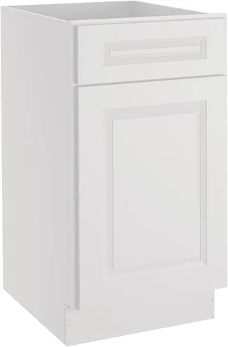 Miniatura 29 de LOVMOR Armarios de base de cocina, armario de almacenamiento aparador, gabinete de entrada con 1 cajón y estante ajustable, 24 pulgadas de ancho x