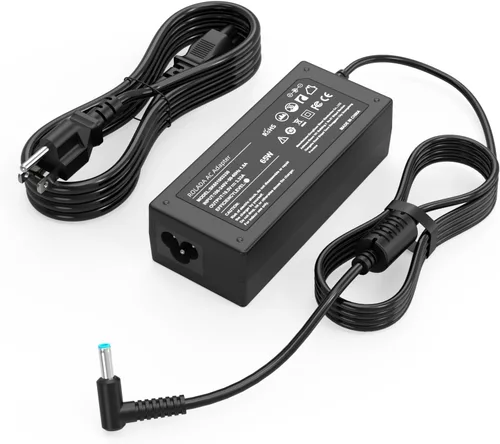 Cargador para laptop de 90 W compatible con HP Pavilion X360 11 13 14 15 17; Envy 13 15 17 M6 M7 X360, Stream 11 13 14 adaptador de CA; Spectre X360