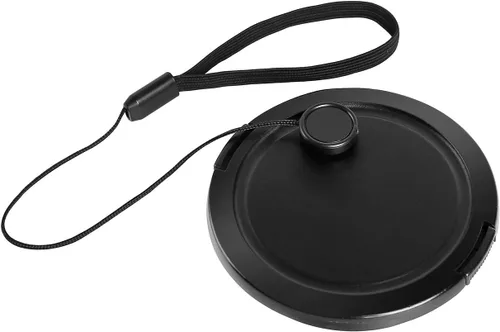 Miniatura 4 de Soporte para tapa de lente de cámara evita que se pierda la tapa del lente para cámara DSLR SLR Canon/Nikon/Sony/Panasonic/Fujifilm con paño