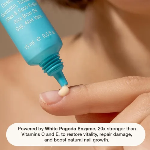 Miniatura 4 de Onsen - Tratamiento en crema de uñas y cutículas con aceite de tsubaki japonés, jojoba y lavanda, manteca de karité, fortalece las uñas, suaviza