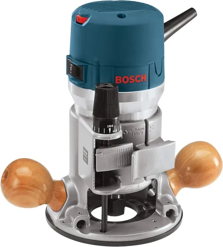 Miniatura 4 de BOSCH Kit combinado de enrutador de madera 1617EVSPK + juego de guía de plantillas de enrutador BOSCH RA1128